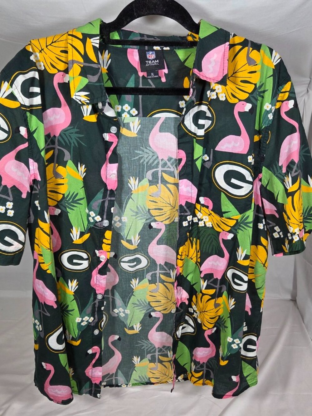 XL Packer Hawaiian shirt (NFL Apparel)